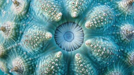 Wall Mural - Stunning Close-Up of a Sea Urchin's Intricate Design