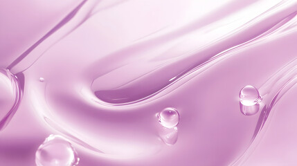 Leinwandbilder - Mesmerizing pink and purple fluid abstraction with smooth gradient waves and dynamic liquid motion  Elegant modern and minimalist digital art background with a captivating serene