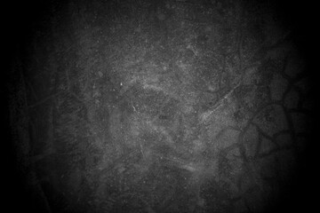 Canvas Print - Old wall texture smeared engine oil cement dark black gray  background abstract grey color design are light with white gradient background.