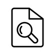 © icon - file search vector icon