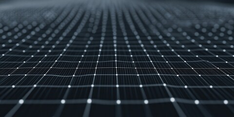 Wall Mural - a black and white photo of an old computer screen with a grainy texture