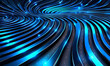 © Surachate - Abstract Blue Waves with Shimmering Light Patterns in Motion