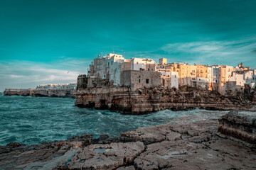 Wall Mural - Polignano a Mare, Puglia, Italy.