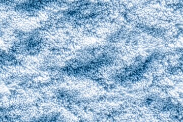 Leinwandbilder - Detailed and Beautiful Light Blue Furry Surface Perfect for Creative Projects : Generative AI