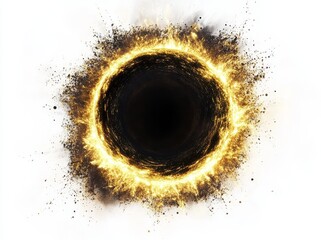 Wall Mural - a striking metallic background showcases a celestial sky with stars and explosions, complemented by 