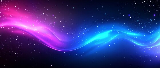 Wall Mural - cosmic wave abstract background