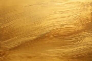 Wall Mural - Brushed Gold, metal brushed background, precious texture