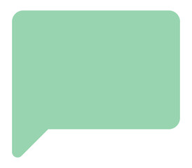 Fototapete - speech bubble icon , talk message Bubble chat icon
