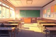 © Soft Light - Focused Classroom Under the Sun