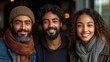 © SHI - Multiracial individuals smiling warmly, radiating joy and connection in a vibrant, clean composition