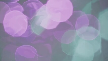 Poster - Pink and green bokeh lights in soft focus, abstract background. Artistic and dreamy aesthetics concept