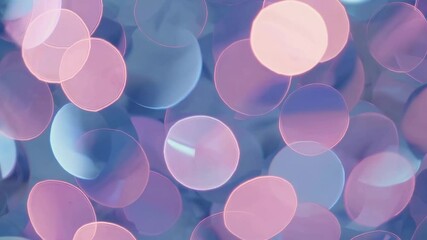 Poster - Abstract bokeh light blur in pastel colors, dreamy effect. art and design concept