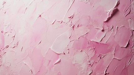 Poster - Abstract art texture with pink paint strokes creating a soft and dreamy background design