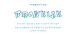 © Jon - Marker Graffiti Font, handwritten Typography vector illustration.