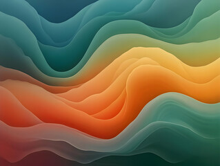 Wall Mural - Abstract Wave Background Illustration