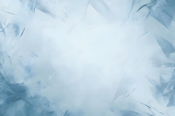 Wall Mural - Abstract Blue Ice Background Illustration