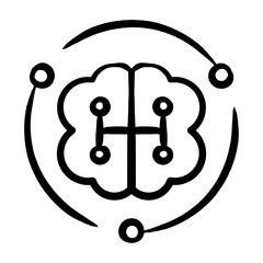 Poster - Artificial Intelligence Icon