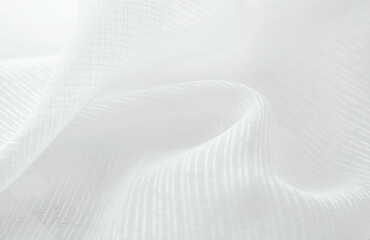 Wall Mural - abstract luxury white fabric texture background