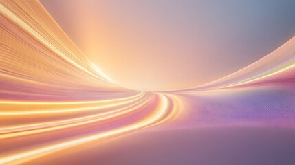 Wall Mural - abstract background featuring flowing lines and vibrant gradient colors