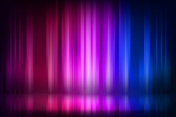 Aufkleber - Abstract vibrant vivid studio background. 3d vector mockup