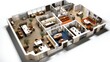 © PikePicture - workspace office floor plan