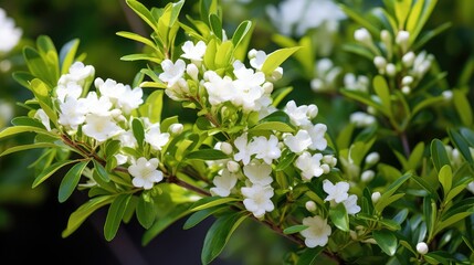 Wall Mural - leaves tea tree plant