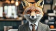 © Fasuga - Fox in a Suit: A Whimsical Image
