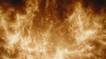 Wall Mural - intense inferno backdrop of fiery energy and heat with abstract flames overlay design