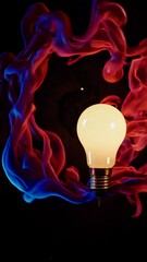 Poster - shimmering with sparkling bokeh lights floating in the background, creating a romantic and magical atmosphere