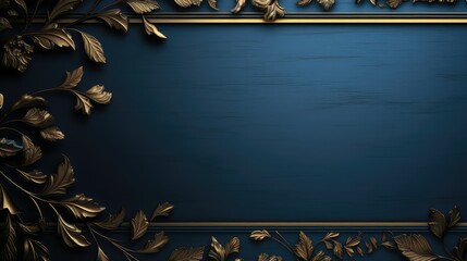 Wall Mural - detailing blue luxury background