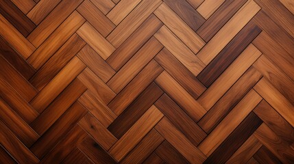 Wall Mural - classic wood herringbone pattern