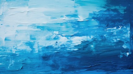 Poster - surface blue brush background