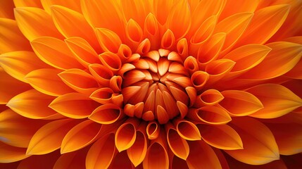 vibrant orange design
