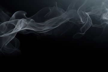 Poster - Smoke backgrounds black black background.