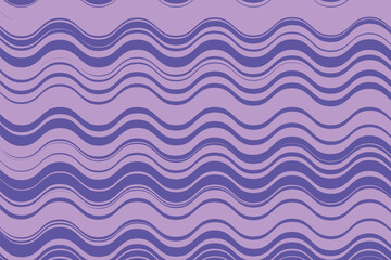 Wall Mural - simple abstract light dark violet red color thin to thick smooth zig zag line pattern