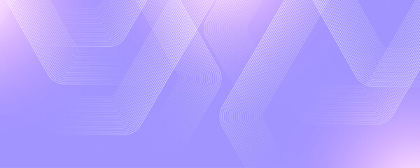 Fototapete - Digital futuristic technology concept with hexagons. Digital hexagonal blue abstract background. Geometric stripe line art design for poster, brochure, cover, banner, website, header