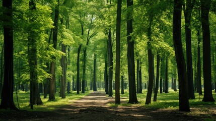 Poster - nature growth trees