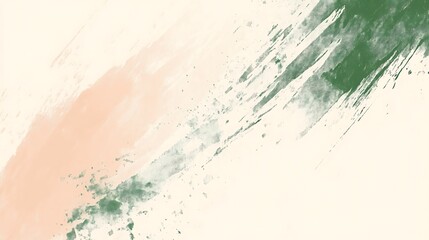 Poster - Abstract brushstrokes, soft color blend, artistic background