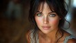 © Adobe - Close-up portrait of a beautiful young woman with green eyes and soft makeup.