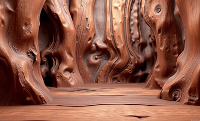 burned wood texture 3d realistic background rustic wood background three dimensional generative ai 3
