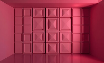 Wall Mural - a photo of geometrical cubic wallpaper design generative ai 3d wallpaper wallpaper background abstra