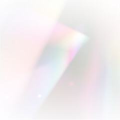 Wall Mural - png shimmering crystal dust with rainbow light. magical sparkling particles on a transparent backgro