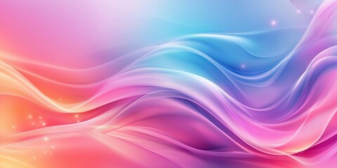 Wall Mural - Abstract background showcasing vibrant fire textures and swirling colorful flame-like patterns in pink, blue, and purple hues with a glowing ethereal effect