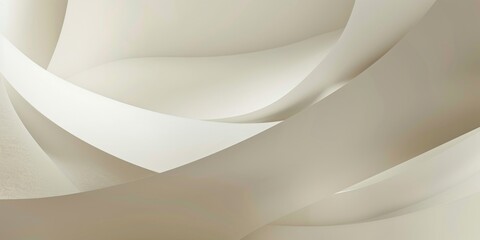 Wall Mural - An abstract minimalist design featuring a light cream background, Minimalist geometric shapes in a structured layout, Contemporary minimalist style