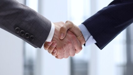 Wall Mural - Handshake, agreement after the transaction