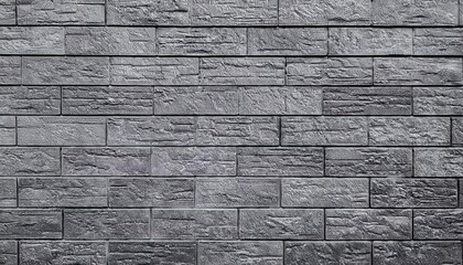 Wall Mural - gray brick wall texture with uneven surfaces, suitable for backgrounds, designs, or architectural applications