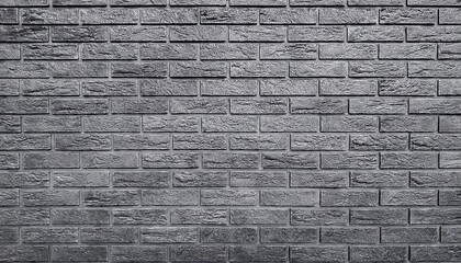Poster - gray brick wall texture with uneven surfaces, suitable for backgrounds, designs, or architectural applications