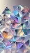 © Ocelia_Mg - This artwork showcases a captivating arrangement of geometric shapes reflecting various hues