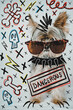 © Westend61 - Yorkshire terrier dog wearing sunglasses and spiked collar with doodles and graphics