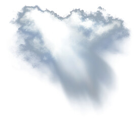 Wall Mural - png white cloud background light atmosphere.